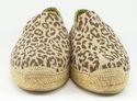 STUBBS & WOOTTON sz 43 LEOPARD PRINT CANVAS ESPADR