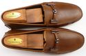 TOD'S sz 7 LEATHER "T" BIT DRIVING MOCCASINS MENS 