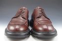 TOD'S sz 8 LEATHER SPLIT TOE OXFORD MENS BROWN fit