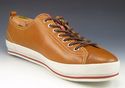 New - PRADA sz 10 LEATHER LOW CUT SNEAKERS 4E2406 