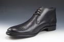 JOHN VARVATOS sz 8 LEATHER BROGUE TOE ANKLE BOOTS 