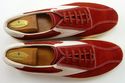 PRADA sz 9.5 SUEDE & LEATHER LACE UP SNEAKERS 4E09