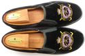 RALPH LAUREN sz 7 POLO VELVET BOAT/DECK SLIPPERS M