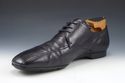 PRADA sz 8.5 LEATHER BICYCLE TOE OXFORDS 2E2622 ME