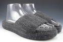 DOLCE & GABBANA sz 10 CASHMERE SLIDE SANDALS 746 M