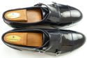 New - ALBERTO MORETTI sz 9 PATENT MONK STRAP SUM20