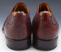 New - YANKO sz 8 LEATHER WINGTIP OXFORDS MENS BROW