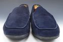 PRADA sz 10.5 SUEDE APRON TOE LOAFERS 1543 MENS DA