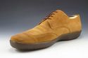 FERRAGAMO sz 9.5 EE SUEDE WINGTIP OXFORD VG5919 ME