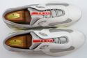 PRADA sz 9 LEATHER & NYLON MESH SNEAKERS PS0906 ME