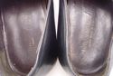 BRUNO MAGLI sz 10.5 RAGING LEATHER SQUARE TOE LOAF