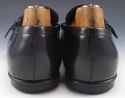 PRADA sz 8.5 LEATHER STRAP & BUCKLE LOAFERS 0707 M