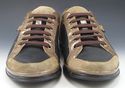 FERRAGAMO sz 8 GAME 2 NYLON & SUEDE SNEAKERS TV168