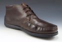 TOD'S sz 7.5 MOCCASIN TOE CHUKKA STYLE ANKLE BOOTS