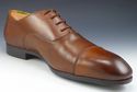 New - SANTONI sz 10.5 EE SALEM CAP TOE OXFORDS MEN