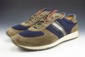 PRADA sz 9.5 SUEDE & NYLON MESH SNEAKERS 4E1537 ME