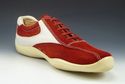 PRADA sz 9.5 SUEDE & LEATHER LACE UP SNEAKERS 4E09