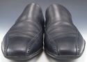 GUCCI sz 9.5 LEATHER BICYCLE TOE LOAFERS 162621 ME