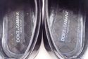 DOLCE & GABBANA sz 9 LEATHER CAP TOE OXFORDS 25489