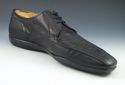 PRADA sz 7 LEATHER BICYCLE TOE OXFORD 4E1569 MENS 