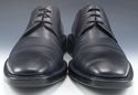 GUCCI sz 8 LEATHER CAP TOE OXFORDS 1115339 MENS BL