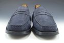 TOD'S sz 10 NUBUCK MOCCASIN TOE STRAP LOAFER MENS 