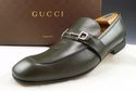 New - GUCCI sz 10.5 LEATHER BIT LOAFER 247490 MENS