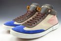 JIMMY CHOO sz 45 VARLEY SUEDE HIGH TOP SNEAKERS ME