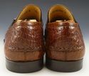 FERRAGAMO sz 9.5 FAVORITO ALLIGATOR LOAFERS UR8538