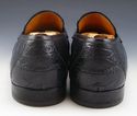 FERRAGAMO sz 9.5EE TEXAS CROCODILE LOAFERS UG12813