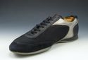 PRADA sz 7 NYLON MESH & LEATHER SNEAKER 4E1020 MEN