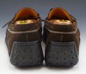 TOD'S sz 7 SUEDE LACCETTO DRIVING MOCCASINS MENS B