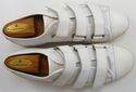 LOUIS VUITTON sz 6.5 LEATHER STRAP SNEAKERS GO0077