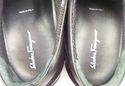 FERRAGAMO sz 11.5 LEATHER & SUEDE SNEAKERS TV2030 