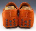 GUCCI sz 8.5 SUEDE DRIVING MOCCASINS 269640 MENS O