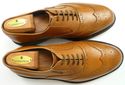 MEPHISTO sz EU 8.5/US 9 MARTIAL WINGTIP OXFORDS ME