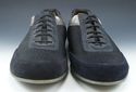 PRADA sz 11 NYLON MESH & LEATHER SNEAKERS 4E1020 M