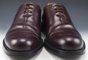 GUCCI sz 43.5 E LEATHER PLAIN TOE OXFORDS 1115328 