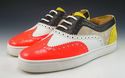 CHRISTIAN LOUBOUTIN sz 39.5 GOLFITO WINGTIP SNEAKE