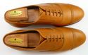 RALPH LAUREN sz 10.5 C LEATHER CAP TOE OXFORDS M10