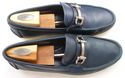 FERRAGAMO sz 11 SIGNATURE BIT BOAT / DECK LOAFERS 