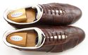 GUCCI sz 13.5 GUCCISSIMA LEATHER SNEAKERS 162678 M