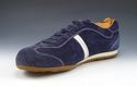 PRADA sz 7 SUEDE LACE UP SNEAKER 4E1965 MENS BLUE 