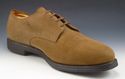 ALLEN EDMONDS sz 13 PLAIN TOE NUBUCK LEATHER OXFOR