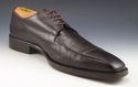 DOLCE & GABBANA sz 10 LEATHER BICYCLE TOE OXFORDS 