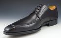 MAGNANNI sz 12 LEATHER MOC TOE BLUCHERS 15375 MENS