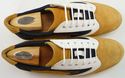 FERRAGAMO sz 7 EE SUEDE  & NYLON SNEAKERS MENS BRO