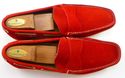 PRADA sz 12 SUEDE BOAT / DOCK LOAFERS 130743 MENS 