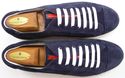 New - PRADA sz 9 SUEDE LACE UP SNEAKERS 4E2552 MEN