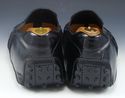 TOD'S sz 7.5 PERFORATED PATENT DRIVING MOCCASINS M